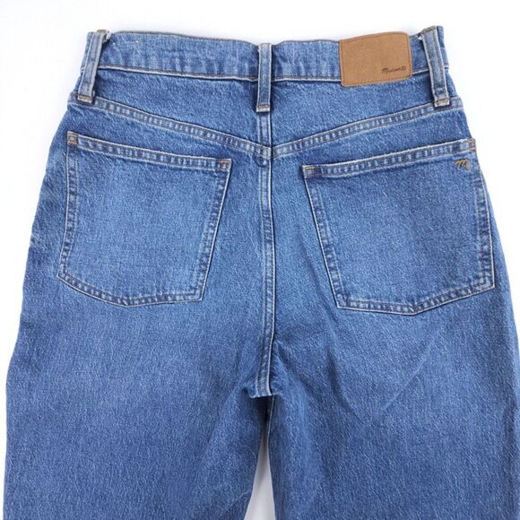 NEW Madewell Balloon Jeans in Corson Wash 90s Baggy Barrel Leg Ankle Cropped 27 - Picture 6 of 9